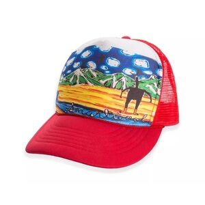ABBY PAFFRATH JACKSON HOLE SNAPBACK TRUCKER HAT FOR SMARTWOOL NWT